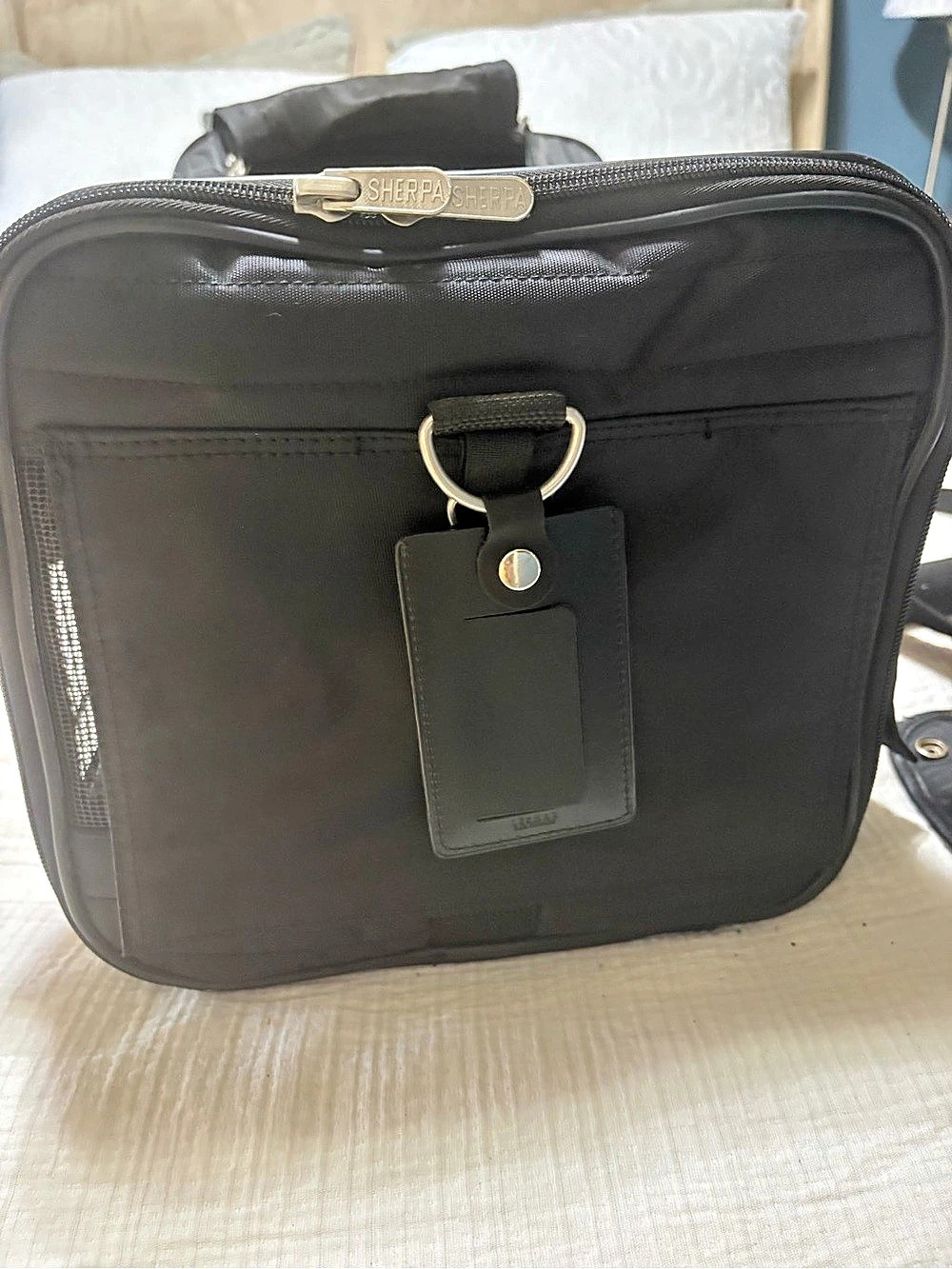 Sherpa Ultimate On-Wheels Black Dog Carrier